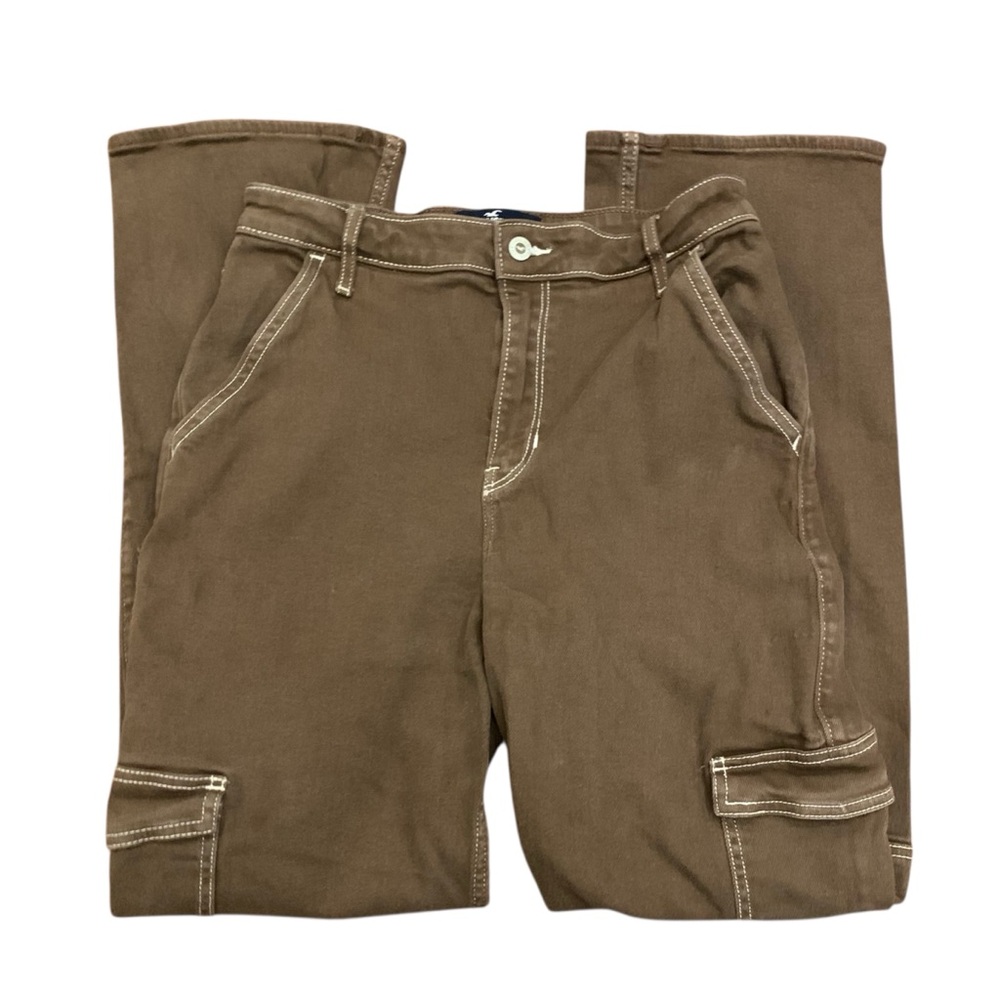 Hollister Women’s Brown Cargo Jeans